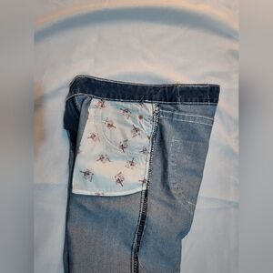 True Religion Blue Jeans Women's with Patchwork Detail